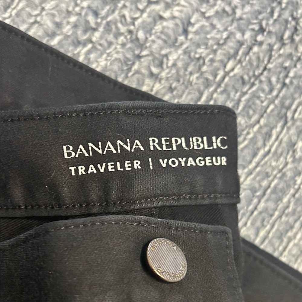 Banana Republic Black Traveler pants
